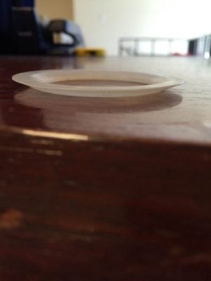 flange gasket pop up drain how to install
