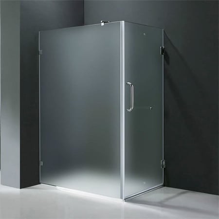 frosted shower glass